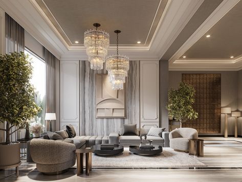Entrance Lobby for Residential Building on Behance Foyer Seating Ideas, Foyer Seating, Lobby Luxury, Entrance Lobby Design, Interior Design For Home, Modern Bungalow House Design, Lobby Seating, Lobby Interior Design, Lounge Interiors