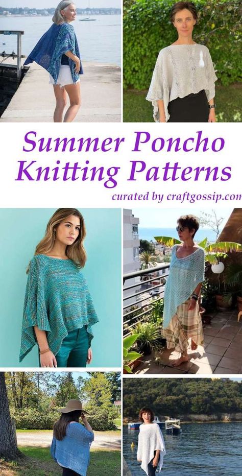 Ponchos, Kimonos, How To Knit A Poncho, Poncho Patterns Knitted, Free Knitted Poncho Patterns For Women, Knitting Poncho Patterns, Knit Poncho Free Pattern, Knitted Poncho Patterns Free Easy, Poncho Knitting Patterns Free