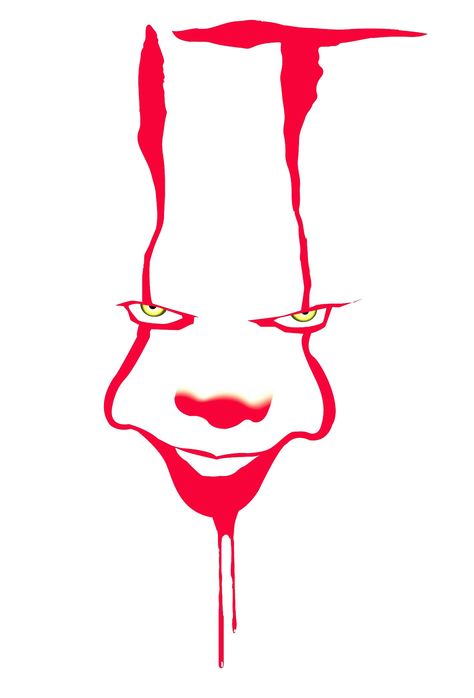 Pennywise Pumpkin Painted, Pennywise Svg, Halloween Classroom Decorations, Waterslide Images, Diy Vinyl Projects, Profitable Crafts, Hulk Birthday, Pennywise The Clown, Pennywise The Dancing Clown
