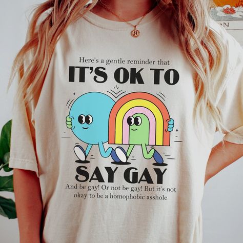 San Jose, Lgbtq Tshirt Design, Lgbtq Shirt Design, Pride Tshirt Design, Queer Tshirts, Homophobes Getting Owned, Queer Decor, Gender Queer Fashion, Lgbtq Tshirts