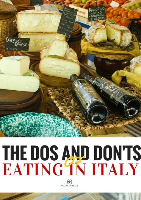 The Dos & Don'ts of Eating in Italy - Walks of Italy Santiago De Compostela, Cinque Terre, Venice Guide, Italy Guide, Euro Travel, Florence Food, Italy Trip Planning, Visiting Italy, Italy Honeymoon