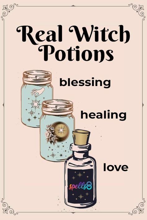 Easy Potions Witchcraft, Love Potion Recipe Witchcraft, Love Potion Recipe, How To Make Potions, Love Potions, Wicca Recipes, Potions Book, Kitchen Witch Recipes, Healing Potion