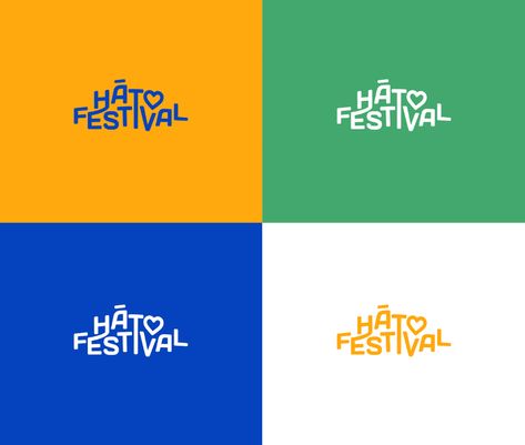 Hato Festival Branding & Identity on Behance Festival Font Typography, Festival Identity Branding, Arts Festival Logo, City Festival Poster, Colorful Flyer Design, Festival Branding Design Visual Identity, Food Festival Logo Design, Design Festival Branding, Music Festival Brand Identity