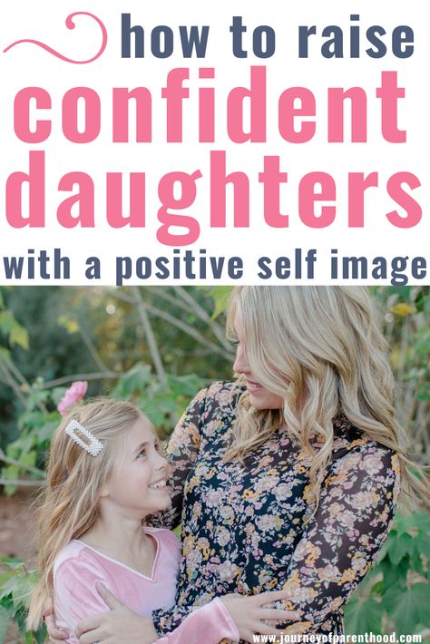 How to raise a confident daughter with positive body image and self esteem. A mother's plea to stop referring to her daughter as skinny and how to uplift our girls to have positive sense of self and feel beautiful! We have to teach positive self talk and values that go deeper than the surface. #positiveselfimage #raisingdaughters #wordsmatter #confidentdaughters #motherhood Raising Girls, How To Raise Confident Daughters, Positive Self Image, Motherhood Advice, Parenting Daughters, Raising Daughters, Grandparenting, Sense Of Self, Parenting Inspiration