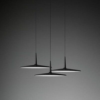 Vibia Skan Pendant Lamp | Perigold Led Lamp Design, Pendant Lighting For Kitchen, Black Pendant Lamp, Lighting For Kitchen, Interior Balcony, Farmhouse Lamps, Bed Lamp, Cheap Chandelier, 5 Elements