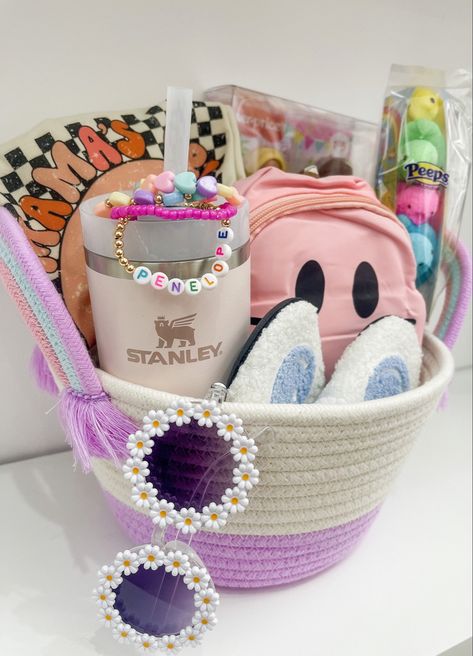 Easter Basket Ideas For 2 Year, Best Friend Easter Basket, Stanley Cup Easter Basket, Easter Basket 2 Year Girl, Easter Basket For 1 Year Girl, Cute Easter Basket Ideas For Kids, Easter Basket 10 Year Girl, Easter Basket For 9 Year Girl, Easter Basquets Ideas