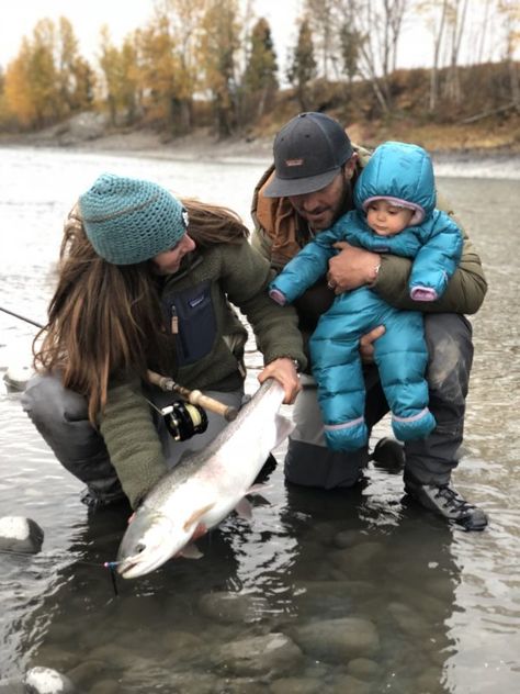 MeatEater Fishing - What I’ve Learned Fly Fishing with a Baby Inflatable Pontoon Boats, Fishing Basics, Baby Fish, Walleye Fishing, Salmon Fishing, Lake Fishing, Deep Sea Fishing, Fishing Women, Fishing Girls