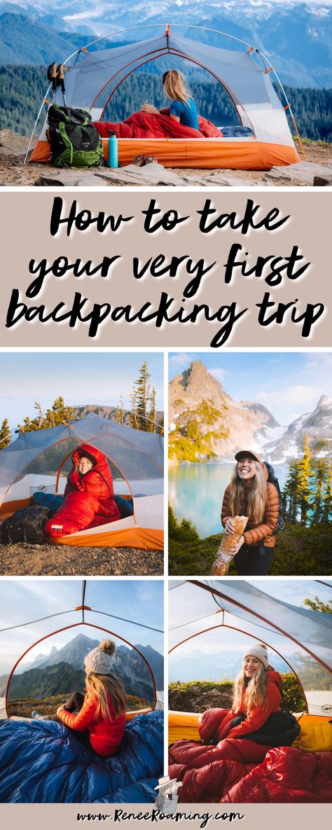 Backpacking List, Backpacking Checklist, Backpacking For Beginners, Beginner Hiking, Backpacking Essentials, Hiking Places, Camping Packing List, Backcountry Camping, Camping Packing