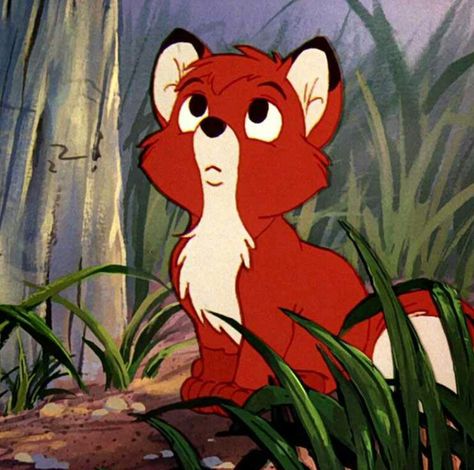 Todd from The Fox and the Hound #Disney Fox And Hound, Old Disney Movies, Fox And The Hound, Fox Character, Cr7 Jr, Disney Icons, The Hound, Film Disney, Disney Animals