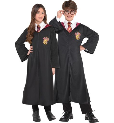 PRICES MAY VARY. Polyester Drawstring closure Hand Wash Only Your little magician will love wearing this Harry Potter Gryffindor Robe featuring a black hood and a wide neck opening for comfort Features the signature Gryffindor house crest on the left chest area and a red-lined hood; Robe comes down just past the knees for an authentic wizard look This black robe for kids is size L/XL (boys sizes 12-16); Shoes, pants, shirt, tie, and glasses not included Perfect costume accessory for Halloween, H Harry Potter Kids Costume, Harry Potter Gryffindor Robe, Gryffindor House Crest, Harry Potter Tie, Hogwarts Robes, Harry Potter Robes, Harry Potter Halloween Costumes, Gryffindor House, Great Halloween Costumes