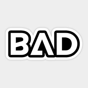 BAD - Bad - T-Shirt | TeePublic FR Logos, Bad Logo Design Examples, Bad Logo Design, Bad Logos, Logo Design Examples, Bad Bad, Very Bad, Bad Day, Buick Logo