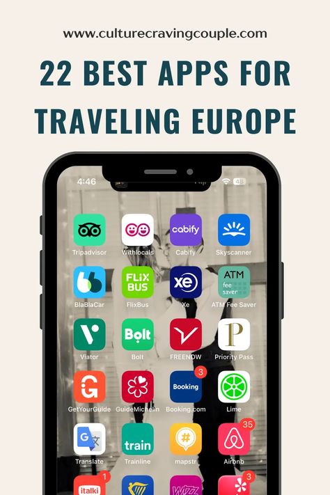 Want the best apps for Europe travel to save time and money? This is the insider guide on which to download and which to save your phone storage! Apps For Traveling, Parking App, Switzerland Itinerary, Best Free Apps, Best Travel Apps, Travel Apps, Europe Itineraries, Travel Savings, Dream Trip