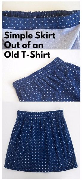 Sew Ins, Ropa Upcycling, Trendy Sewing Projects, Upcycle Clothes Diy, Simple Skirt, Diy Clothes Refashion, Sewing Projects Clothes, Upcycle Sewing, Diy Vetement