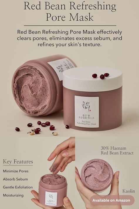 Facemask Korean Clay Mask, Korean Mask Skincare, Powder Face Mask, Best Clay Mask, Face Mask Korean, Powder Mask, Skin Improvement, Skincare Facemask, Korean Mask