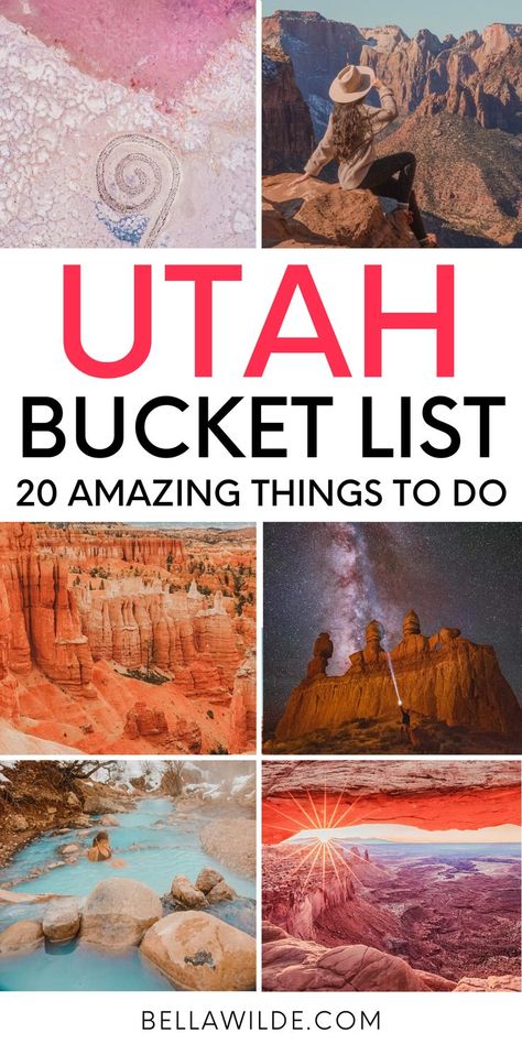 Utah Hot Springs, Utah Itinerary, Road Trip Utah, Utah Bucket List, Utah Salt Lake City, Utah Summer, Things To Do In Utah, Utah National Parks Road Trip, Utah Parks