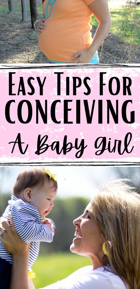 When you're expecting, it's totally normal to want a boy or a girl, and there are actually ways to increase your chances for one or the other! Here are some easy, natural tips for when you're trying to conceive a baby girl! How To Conceive A Girl, Tips On Conceiving, Trying For A Girl, Conceiving A Girl, Conceiving A Boy, Pregnancy Routine, How To Conceive, Pregnant With A Girl, Pregnancy Calculator