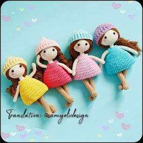 Crochet Doll Patterns, Doll Amigurumi Free Pattern, Doll Patterns Free, Crochet Dolls Free Patterns, Crochet Amigurumi Free, Tiny Dolls, Crochet Doll Pattern, Crochet Toys Patterns, Christmas Gifts For Kids