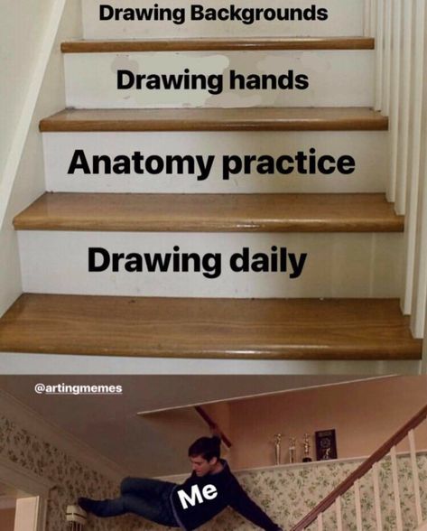 Drawing Tips, Drawing Hands, Artist Problems, Artist Humor, Art Jokes, Art Memes, I Can Relate, Funny Art, Funny Relatable Memes