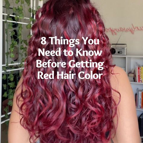 consider this your guide to red hair care! (or colored hair care in general) ❤️😙 if you have any other questions, just comment them below!! 🥰 Products mentioned: @madisonreed color therapy hair mask shade - rubino @k18hair leave in hair mask @olaplex no 3 @curlsmith_official bond curl rehab salve @twisthair strengthen the bond @pureology hydrate shampoo @k18hair peptide prep shampoo @lusbrands shampoo #redhair #redhaircolor #redhairgirl #redcurlyhair #redcurls #redwavyhair #redhairlove #ha... Red Hair Shampoo Products, How To Take Care Of Red Dyed Hair, Best Shampoo For Red Dyed Hair, Kera Color Conditioner, How To Maintain Red Hair Color, Shampoo For Red Hair, Red Hair Care, Leave In Hair Mask, Red Hair Shampoo