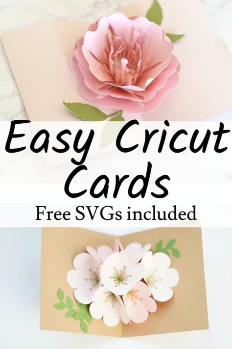 Cricut Card Designs, Cricut Beginner, Cricut Birthday Cards, Cards Cricut, Cricut Birthday, Svg Templates, Idee Cricut, Free Birthday Card, Joy Cards