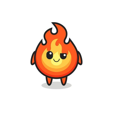 fire cartoon with an arrogant expression Fire Cartoon Character, Cute Fire Drawing, Fire Cartoon Drawing, Fire Character Art, Flame Doodle, Arrogant Expression, Flame Character, Fire Cartoon, Doodles Draw