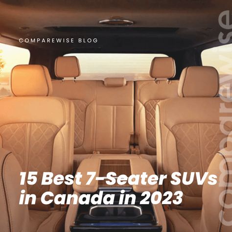 This post explores the best 7-seater SUVs in Canada, including their features. Check it out - comparewise.ca/car-finance/best-7-seater-suvs/ #7seatersuvs #SUVs #toyotahighlander #dodgedurango #volkswagenatlas #acuramdx #blogpost #comparewise 7 Passenger Suv, 7 Seater Cars, Best Suv For Family, Seven Seater Suv, 7 Seater Suv, Best Suv, Family Of 6, Mazda Cx 9, Chevrolet Traverse