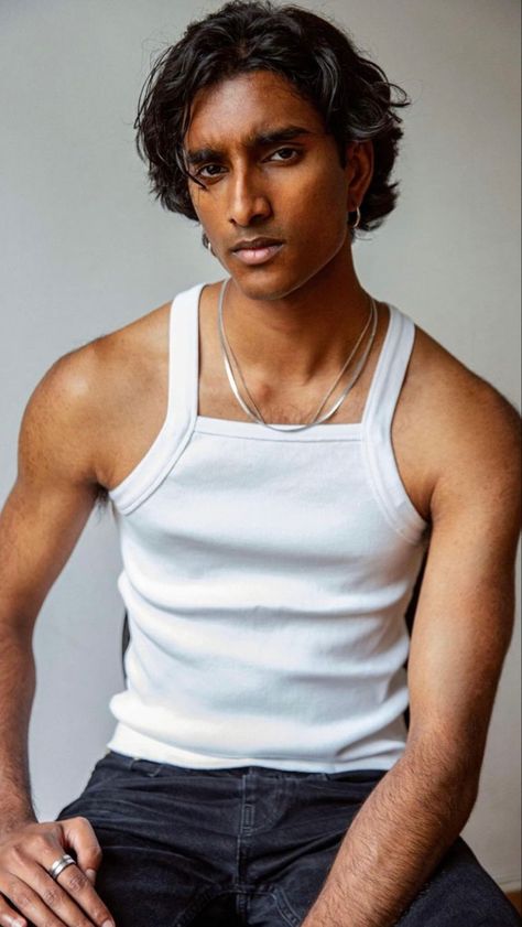 Indian Men’s Haircut, Desi Male Model, South Asian Model Men, Indian Man Reference, Jeenu Mahadevan Aesthetic, South Asian Men Fashion, Indian Models Men, South Asian Guys, Fine Indian Men