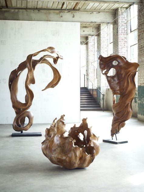 Phillips Collection Wood Sculptures -- love this! Just like our Listings OC Article, "Nature as Sculpture." http://www.listingsmagazine.com/digital_issue/2013_08/ Afrique Art, Wood Sculptures, Driftwood Sculpture, Phillips Collection, Wooden Sculpture, Driftwood Art, Sculpture Installation, Wooden Art, Abstract Sculpture