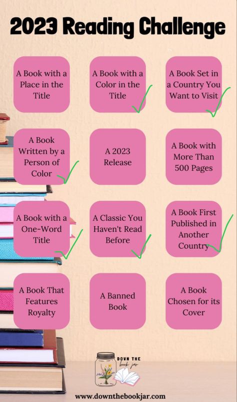 2023 World Reading Challenge, Book Jar Ideas, Buzzword Reading Challenge, Tbr Jar Reading Prompts, Tbr Book Jar Prompts, Tbr Jar Prompts, 2023 Book Club Reading List, Book Challenge List 2023, Top Books To Read 2023