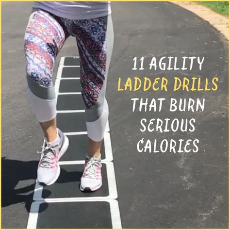 Basketball Agility Workouts, Agility Ladder Drills, Ladder Drills, Agility Drills, Ladder Workout, Agility Workouts, Lord Of The Dance, Football Workouts, Yoga Handstand