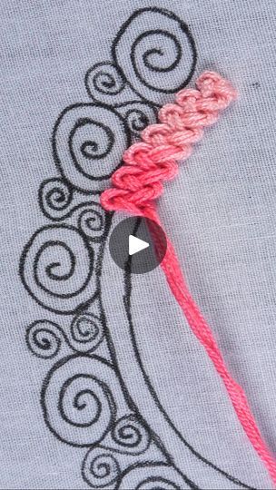 Neck Embroidery Designs, Neck Patterns, Neck Embroidery, Embroidery Neck Designs, Handmade Embroidery, Embroidery And Stitching, Neck Pattern, Neck Design, Neck Designs