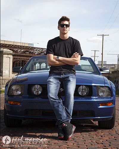 Detroit urban blight senior pictures with cobblestone road a Ford Mustang Pic With Car Ideas, Photo Pose With Car, Picture With Car Ideas, Photos With Car Ideas, Pictures With Cars Ideas, Photo With Car Ideas, Photo Ideas With Car, Graffiti Senior Pictures, Car And Man