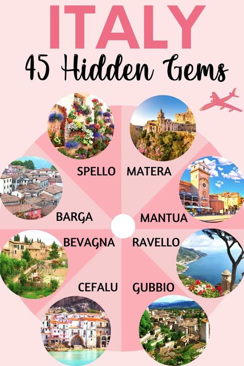 Pinterest pin for hidden gems in Italy Best Cities In Italy, Hidden Gems In Italy, Italy Things To Do, Best Places To Go In Italy, Best Places To Visit In Italy, Italy Sightseeing, Affordable Places To Travel, Italy Hidden Gems, Novara Italy