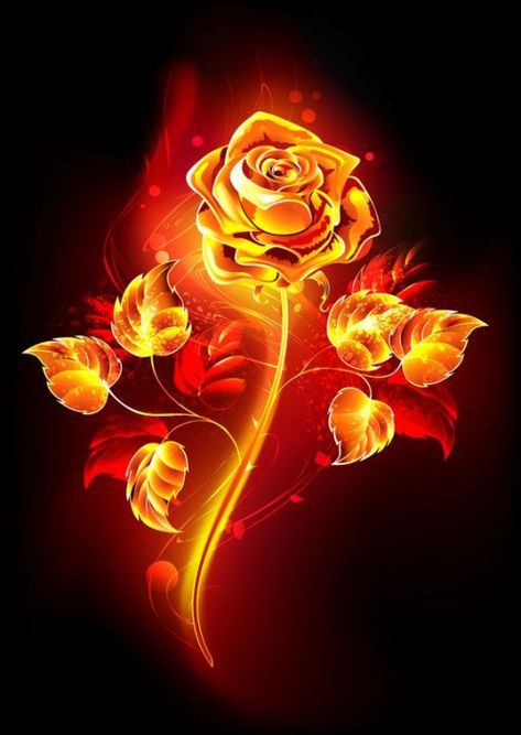 Una rosa preciosa para una mujer preciosa A Love Like No Other, Fire Rose, Disney Mignon, Blue Roses Wallpaper, Black And Blue Wallpaper, Twin Flame Art, Red Background Images, Flame Art, Rose Flower Wallpaper