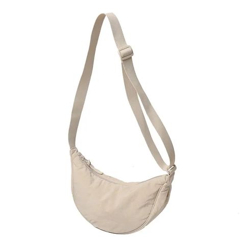 Round Shoulder Bag, Solid Color Crossbody Bag, Casual Nylon Travel Purse - Temu Computer Tote Bag, Armpit Bag, Dumpling Bag, Leather Briefcase Men, Tote Outfit, Straw Handbags, Side Bags, Womens Crossbody Bag, Designer Crossbody Bags