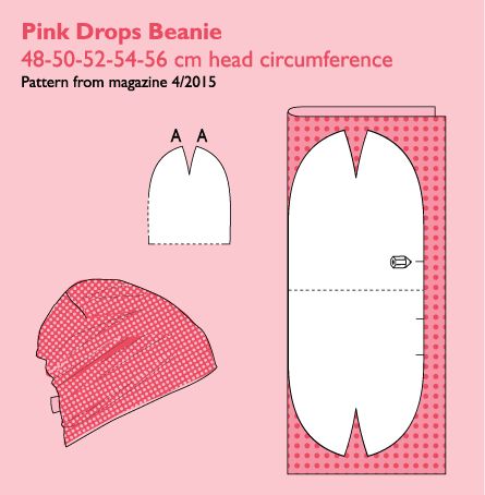 The OTTOBRE design® Blog: Baby Beanie tutorial from OTTOBRE design® 4/2015 Sew Ins, Pola Kupluk, Pola Topi, Diy Sy, Projek Menjahit, Sewing Hats, Hat Patterns To Sew, Baby Sewing Projects, Techniques Couture