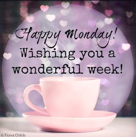 Happy Monday! Wishing all my pinner friends a great week! #MondayMotivation #HereWeGoAgain #Pinspiration www.happyhealthysmart.blogspot.com Happy Maandag, Monday Wishes, Happy Monday Quotes, Happy Monday Morning, Monday Images, Monday Morning Quotes, Monday Blessings, God Natt, Weekday Quotes