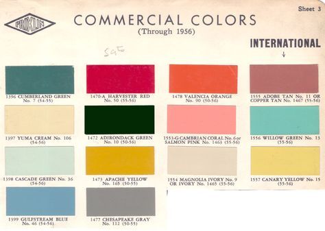 1950s Colour Palette 1950s Color Palette, 1950s Interior Design, 50s Interior, 1950s Interior, 1950s Decor, Vintage Colour Palette, Interior Decorating Tips, 19 Kids And Counting, Vintage Interior Design