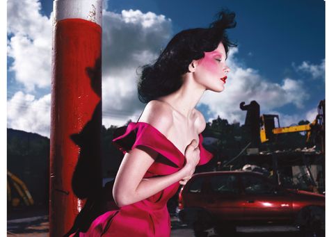 Avant Garde Fashion Photography, Phil Of The Future, Richard Burbridge, Bold Eyeshadow, Aly And Aj, Alas Marcus Piggott, Mert And Marcus, Jessica Stam, American Photography