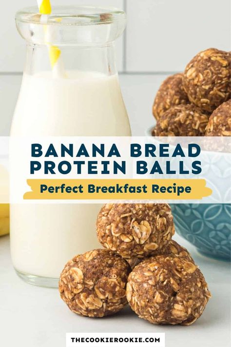 White Chocolate Chip Protein Balls, Chocolate Banana Protein Balls, Protein Balls Vanilla Protein Powder, Protein Powder Energy Balls, Recipes With Vanilla Protein Powder, Protein Powder Balls, Banana Energy Balls, Protein Balls With Protein Powder, High Protein Balls