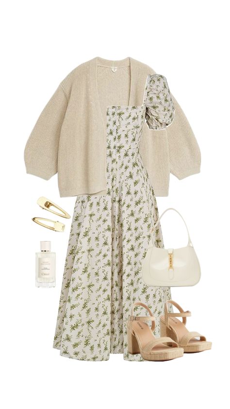 #church #outfits #outfitinspo #beauty #churchfit #fashion #fashioninspo #modestfashion Soft Classy Aesthetic Outfits, Spring Light Outfits, Chaperone Outfit, Bloomchic Outfits, Dress With Shirt Over It, Girly Outfits Classy, Modesty Outfits, Cute Modest Outfits, Pakaian Feminin