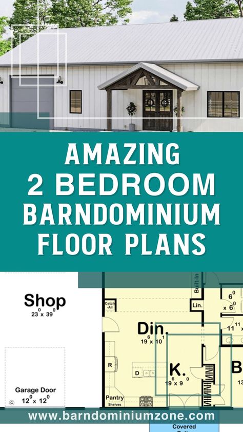 2 bedroom barndominium floor plans Floor Plans For 2 Bedroom Home, 2 Bedroom 2 Bath With Loft House Plans, Barndominium Ideas Floor Plans 2 Bedroom 2 Bath, Two Bedroom Shop House Plans, 20x40 Barndominium Floor Plans, Floor Plans For Barndominium, 32x36 House Plans, 2 Bedroom 2 Bath Barndominium House Plans, Two Bedroom House With Garage