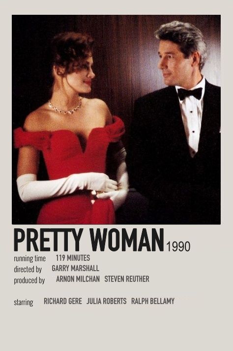 Pretty Woman Movie, Film Vintage, Movie Card, Iconic Movie Posters, Girly Movies, Film Posters Minimalist, Film Posters Vintage, Women Poster, Movie Poster Wall