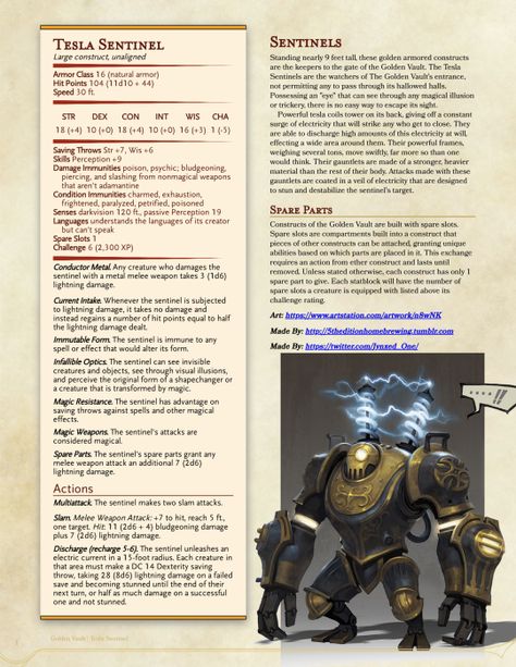 Dnd Statblocks, Enchanted Items, Stat Block, Monster List, D D Homebrew, Dungeons And Dragons Classes, Dnd Dragons, Dnd 5e Homebrew, D D Monsters