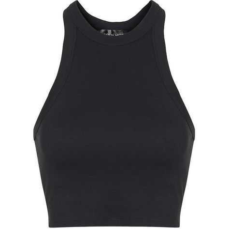 TopShop '90s Racer Vest ($11) ❤ liked on Polyvore featuring tops, shirts, crop top, tank tops, black, racer back tank, vest top, topshop shirts, shirt vest and racerback shirt Black Vest Top Outfit, Tank Top Over Shirt, Tank Tops Black, Black Waistcoat, Vest Crop Top, Black Cropped Tank, Black Crop Top Tank, Tank Top Outfits, Cropped Vest