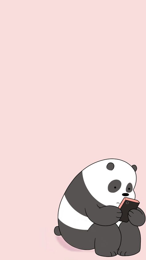 Background wallpaper for phone Snoopy, We Bare Bears Panda Wallpapers, Bare Bear Wallpaper, Panda Bear Wallpaper, We Bare Bears Panda, Bare Bears Panda, Panda Wallpaper Iphone, Trio Wallpaper, Panda Bears Wallpaper