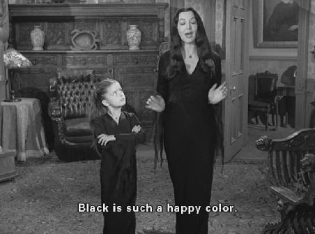 Black is a wonderful color. The Craft Fashion, The Craft Aesthetic, Addams Family Quotes, Los Addams, Cinema Video, Baba Jaga, Craft Fashion, Black Wardrobe, Morticia Addams