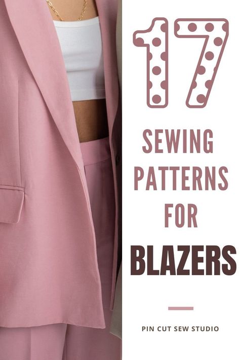 Womens Blazer Sewing Pattern Free, Suits Pattern Women, Jacket Sewing Patterns For Women Free, Blazer Sewing Pattern Womens, Pattern Coat Woman Sewing, Pant Suit Patterns For Women, Womens Blazer Pattern, Sewing A Blazer, Blazer Stitching Pattern