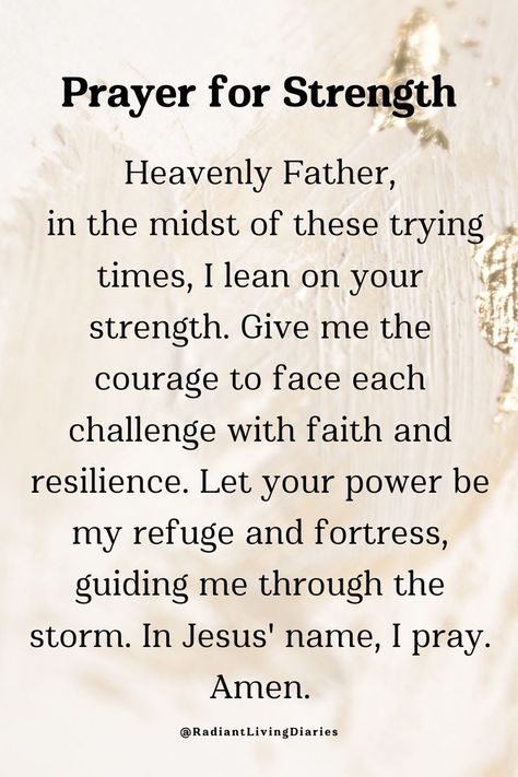a pinterest pin related to prayers for difficult times - prayer for strength Praying For Strength Quotes, Prayers For Difficult Times, Prayer For Calmness, Prayers For Today, Faith Quotes Strength, Prayer For Difficult Times, Strength Prayer, Prayers For Strength And Healing, Comfort Verses