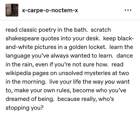 Tumblr, Dark Academia Text Post, English Major Aesthetic, Dark Academia Things, Romanticising Life, Chaotic Academia, English Major, Shakespeare Quotes, Academia Aesthetic